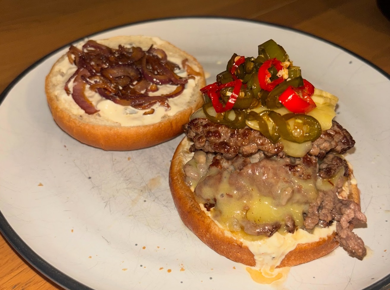 Double Chilli Cheese Smashburger