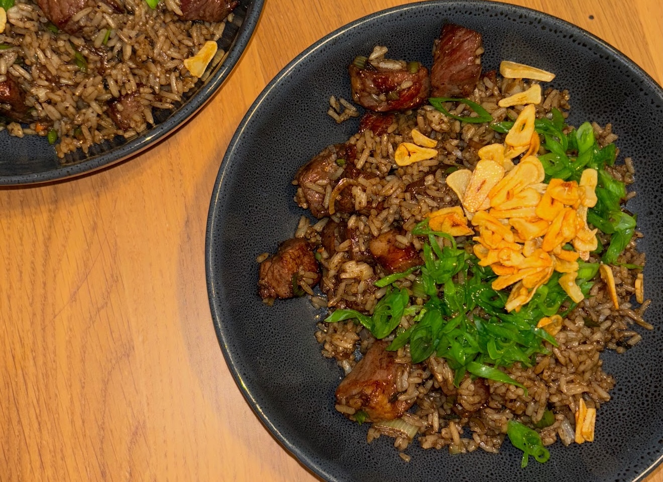 Garlic Steak Fried Rice