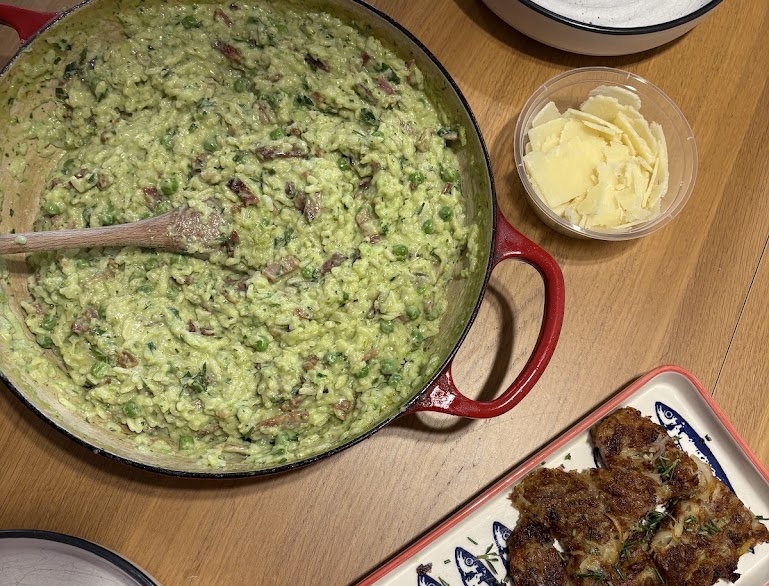 Pea Risotto