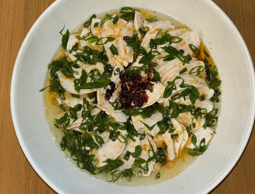 Scallion Oil–Poached Chicken